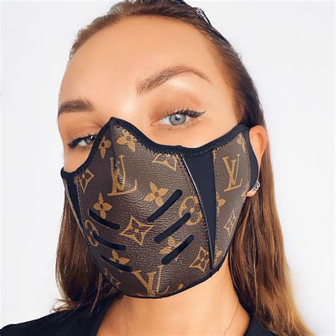 louis vuitton facial mask|Louis Vuitton designer face mask.